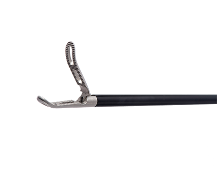 Upcurve Fenestrated Grasper Forceps with Ratchet Handle 22mm Jaw